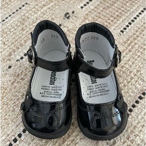 Bomboncitos Zapatos De Charol (Toddler Black Shoes Size 12